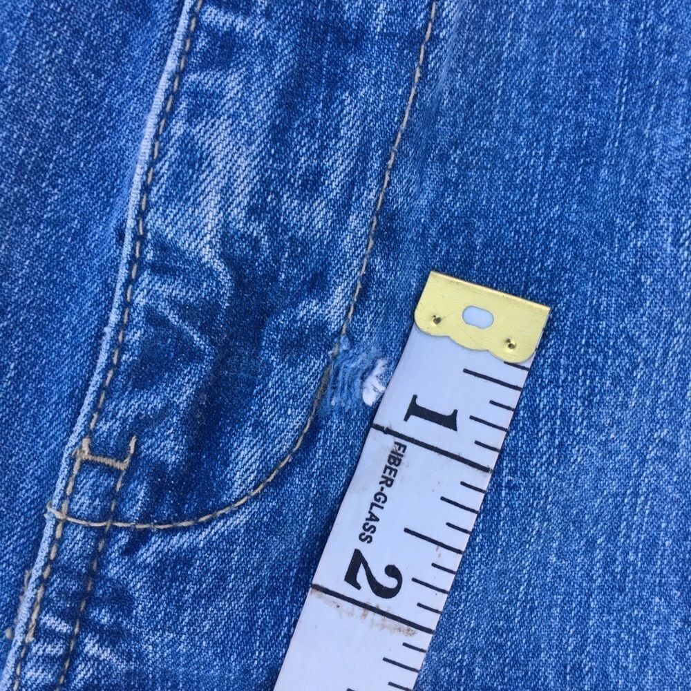 St. John’s Bay Denim Capris Size 8 - Picture 5 of 6